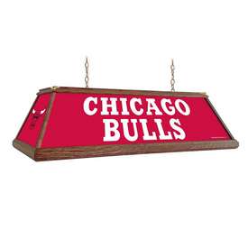 Chicago Bulls: Premium Wood Pool Table Light, NBCHIC-330-01