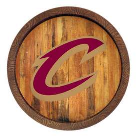 Cleveland Cavaliers: "Faux" Barrel Top Sign, FNB-NBCLVD-240-01 Cleveland Cavaliers: "Faux" Barrel Top Sign, FNB-NBCLVD-240-01