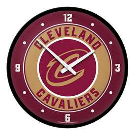 Cleveland Cavaliers: Modern Disc Wall Clock, NBCLVD-510-01