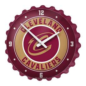 Cleveland Cavaliers: Bottle Cap Wall Clock, NBCLVD-540-01