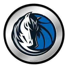 Dallas Mavericks: Modern Disc Mirrored Wall Sign, NBDALM-235-01