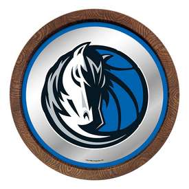 Dallas Mavericks: "Faux" Barrel Top Mirrored Wall Sign, FNB-NBDALM-245-01A Dallas Mavericks: "Faux" Barrel Top Mirrored Wall Sign, FNB-NBDALM-245-01A