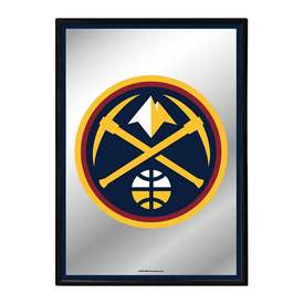 Denver Nuggets: Vertical Framed Mirrored Wall Sign, FNB-NBDENN-275-01A Denver Nuggets: Vertical Framed Mirrored Wall Sign, FNB-NBDENN-275-01A