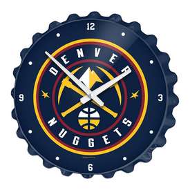 Denver Nuggets: Bottle Cap Wall Clock, NBDENN-540-01
