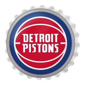 Detroit Pistons: Bottle Cap Wall Sign, NBDETP-210-01