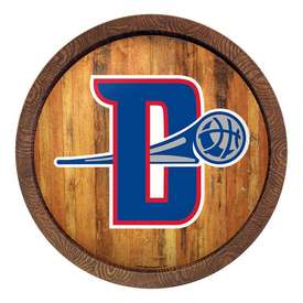 Detroit Pistons: Logo - "Faux" Barrel Top Sign, FNB-NBDETP-240-04 Detroit Pistons: Logo - "Faux" Barrel Top Sign, FNB-NBDETP-240-04