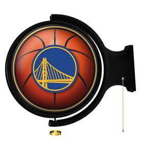 Golden State Warriors: Basketball - Original Round Rotating Lighted Wall Sign, NBGSWR-115-02