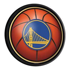 Golden State Warriors: Basketball - Round Slimline Lighted Wall Sign, NBGSWR-130-02