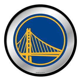 Golden State Warriors: Modern Disc Mirrored Wall Sign, NBGSWR-235-01