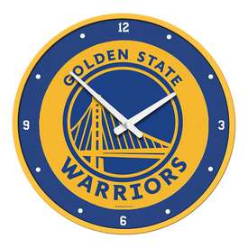 Golden State Warriors: Modern Disc Wall Clock, NBGSWR-510-01