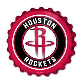 Houston Rockets: Bottle Cap Wall Sign, NBHROC-210-01