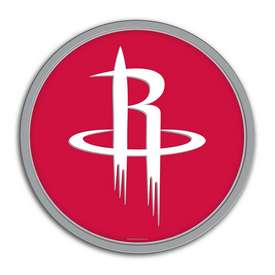 Houston Rockets: Modern Disc Wall Sign, NBHROC-230-01