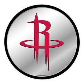 Houston Rockets: Modern Disc Mirrored Wall Sign, NBHROC-235-01