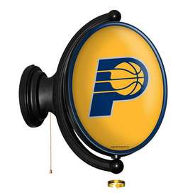 Indiana Pacers: Original Oval Rotating Lighted Wall Sign, FNB-NBIPAC-125-01A Indiana Pacers: Original Oval Rotating Lighted Wall Sign, FNB-NBIPAC-125-01A