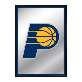 Indiana Pacers: Framed Mirrored Wall Sign - Vertical, FNB-NBIPAC-275-01A Indiana Pacers: Framed Mirrored Wall Sign - Vertical, FNB-NBIPAC-275-01A