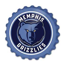Memphis Grizzlies: Bottle Cap Wall Sign, NBMEMP-210-01