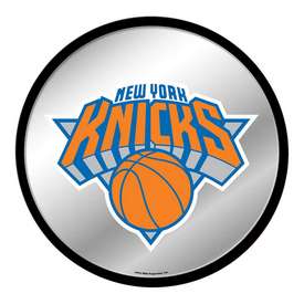 New York Knicks: Modern Disc Mirrored Wall Sign, NBNYKS-235-01