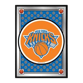New York Knicks: Team Spirit - Framed Mirrored Wall Sign - Vertical, NBNYKS-275-02