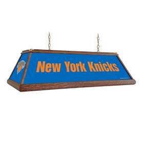 New York Knicks: Premium Wood Pool Table Light, NBNYKS-330-01