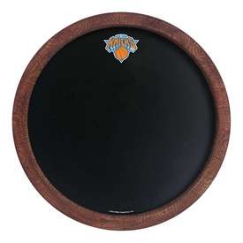 New York Knicks: "Faux" Barrel Framed Chalkboard, NBNYKS-630-01