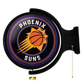Phoenix Suns: Original Round Rotating Lighted Wall Sign, NBPSUN-115-01