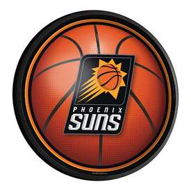 Phoenix Suns: Basketball - Round Slimline Lighted Wall Sign, NBPSUN-130-02