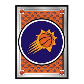 Phoenix Suns: Team Spirit - Framed Mirrored Wall Sign - Vertical, NBPSUN-275-02