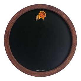 Phoenix Suns: "Faux" Barrel Framed Chalkboard, NBPSUN-630-01
