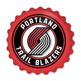 Portland Trail Blazers: Bottle Cap Wall Sign, NBPTBS-210-01