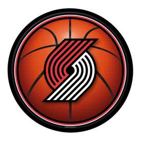 Portland Trail Blazers: Basketball - Modern Disc Wall Sign, NBPTBS-230-02