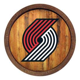 Portland Trail Blazers: "Faux" Barrel Top Sign, FNB-NBPTBS-240-01 Portland Trail Blazers: "Faux" Barrel Top Sign, FNB-NBPTBS-240-01