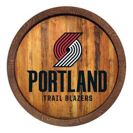 Portland Trail Blazers: Logo - "Faux" Barrel Top Sign, FNB-NBPTBS-240-04 Portland Trail Blazers: Logo - "Faux" Barrel Top Sign, FNB-NBPTBS-240-04