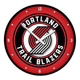 Portland Trail Blazers: Modern Disc Wall Clock, NBPTBS-510-01