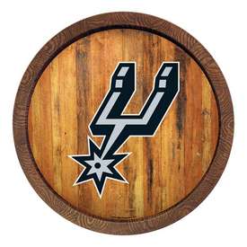 San Antonio Spurs: "Faux" Barrel Top Sign, FNB-NBSASP-240-01 San Antonio Spurs: "Faux" Barrel Top Sign, FNB-NBSASP-240-01