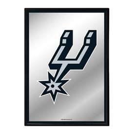 San Antonio Spurs: Framed Mirrored Wall Sign - Vertical, FNB-NBSASP-275-01A San Antonio Spurs: Framed Mirrored Wall Sign - Vertical, FNB-NBSASP-275-01A