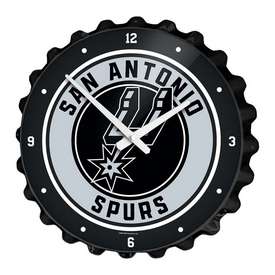 San Antonio Spurs: Bottle Cap Wall Clock, NBSASP-540-01
