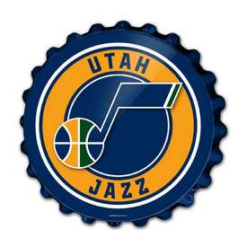 Utah Jazz: Bottle Cap Wall Sign, NBUTAH-210-01