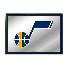 Utah Jazz: Framed Mirrored Wall Sign - Horizontal, FNB-NBUTAH-265-01A Utah Jazz: Framed Mirrored Wall Sign - Horizontal, FNB-NBUTAH-265-01A