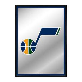Utah Jazz: Framed Mirrored Wall Sign - Vertical, FNB-NBUTAH-275-01A Utah Jazz: Framed Mirrored Wall Sign - Vertical, FNB-NBUTAH-275-01A