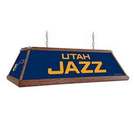 Utah Jazz: Premium Wood Pool Table Light, NBUTAH-330-01