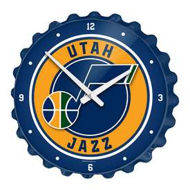 Utah Jazz: Bottle Cap Wall Clock, NBUTAH-540-01