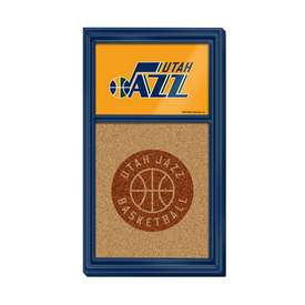 Utah Jazz: Dual Logo 2 - Cork Note Board, NBUTAH-640-04