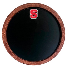 N.C. State Wolfpack 20" Barrel Team Logo Chalkboard-Primary Logo, NCNCST-630-01