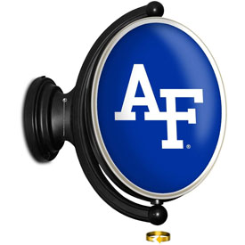 Air Force Academy Falcons: Original Oval Rotating Lighted Wall Sign, FNB-NCAIRF-125-01A Air Force Academy Falcons: Original Oval Rotating Lighted Wall Sign, FNB-NCAIRF-125-01A