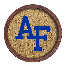 Air Force Falcons: "Faux" Barrel Top Cork Note Board, FNB-NCAIRF-632-01A Air Force Falcons: "Faux" Barrel Top Cork Note Board, FNB-NCAIRF-632-01A