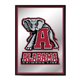 Alabama Crimson Tide: Tide - Framed Mirrored Wall Sign, NCALCT-275-01