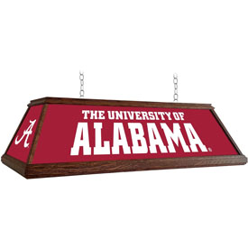 Alabama Crimson Tide: Premium Wood Pool Table Light, NCALCT-330-01