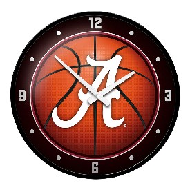 Alabama Crimson TIde: Basketball - Modern Disc Wall Clock, NCALCT-510-11
