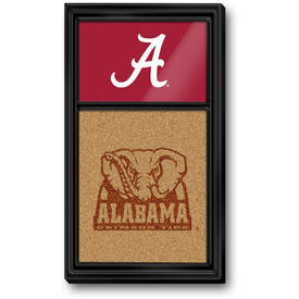 Alabama Crimson Tide: Dual Logo - Cork Note Board, NCALCT-640-02