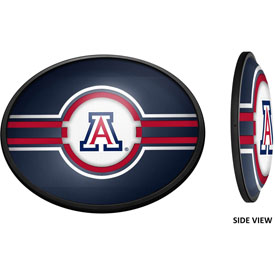 Arizona Wildcats: Oval Slimline Illuminated Wall Sign